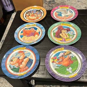 1997 McDonald’s Hercules Set Vintage and in brand new condition. 6 plates & 10in